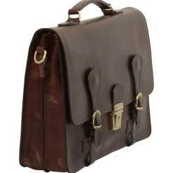 Ekskluzywna aktówka z licowej skóry cielęcej. "Toruń" BC