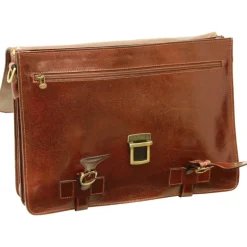 Ekskluzywna aktówka z licowej skóry cielęcej. "Toruń" B