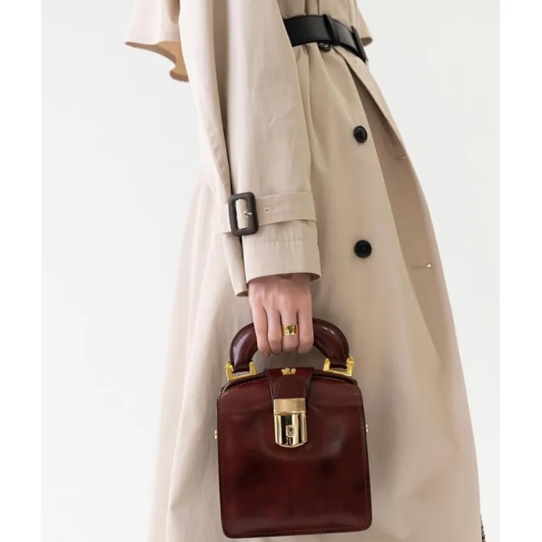 Ekskluzywna listonoszka skórzana "Miss Brunelleschi" B120/L