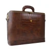Ekskluzywna skórzana teczka na laptopa. " Raffaello" K116-17