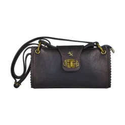 Elegancka i pięknie wykonana listonoszka skórzana damska "Pontremoli" B336