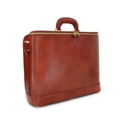 Elegancka skórzana aktówka na laptopa. "Raffaello" B116-17