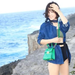 Elegancka, skórzana torebka damska do ręki "Artemisia" R299/22