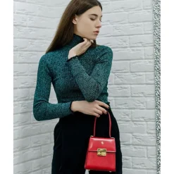 Elegancka, skórzana torebka damska do ręki "Artemisia" R299/22