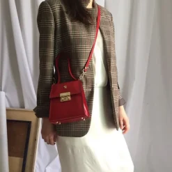 Elegancka, skórzana torebka damska do ręki "Artemisia" R299/22