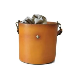 Elegancka, skórzana torebka damska do ręki "Secchiello" B335