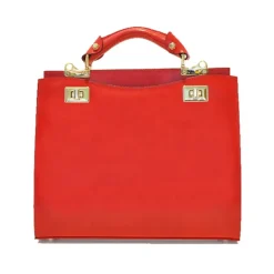 Elegancka torebka skórzana Średniej wielkości. "Anna Maria Luisa de' Medici"