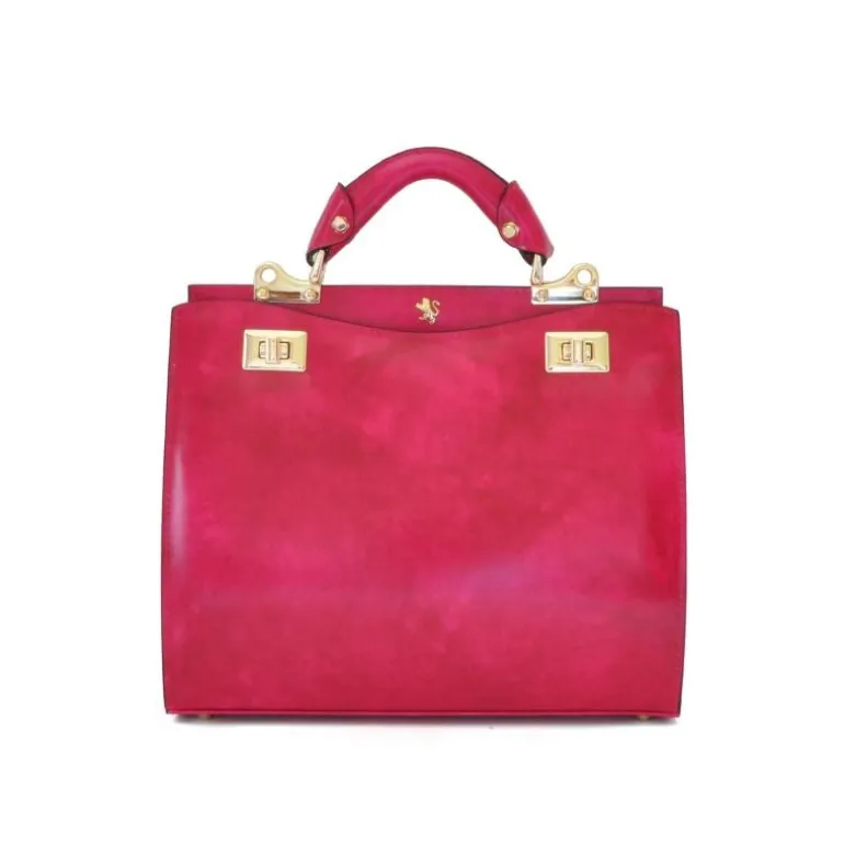 Elegancka torebka skórzana Średniej wielkości. "Anna Maria Luisa de' Medici"