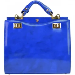 Elegancka torebka skórzana Średniej wielkości. "Anna Maria Luisa de' Medici"