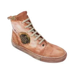 Exskluzywne sneakersy ze skóry "Il fiore della vita" AL