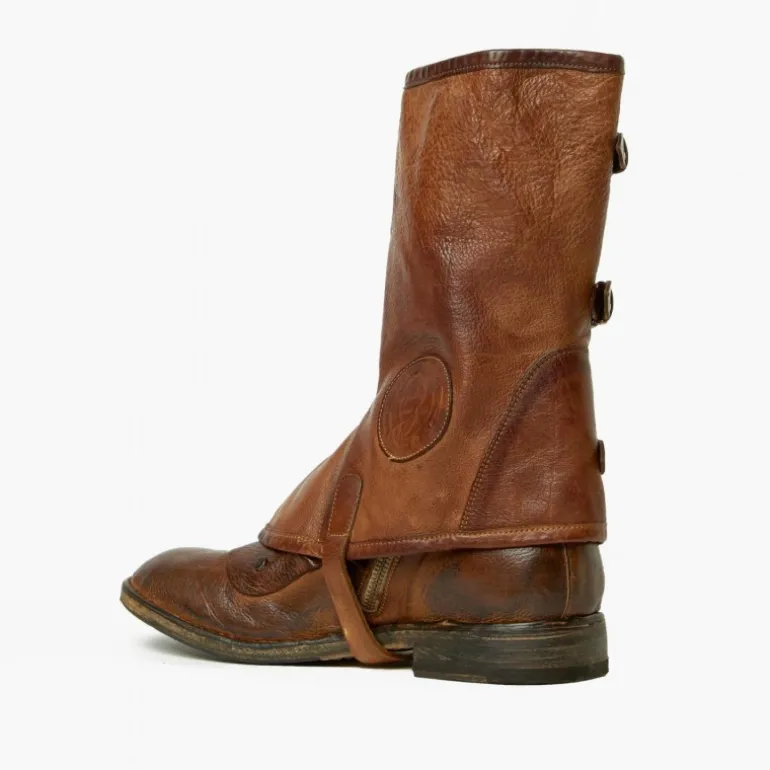 Getry na obuwie męskie skórzane "Ghette" MI