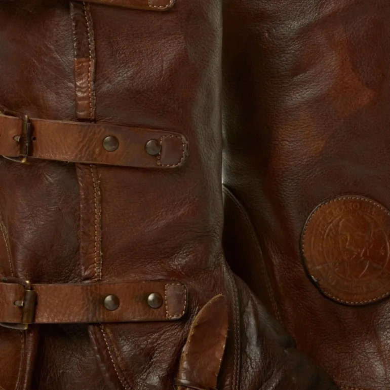 Getry na obuwie męskie skórzane "Ghette" BR