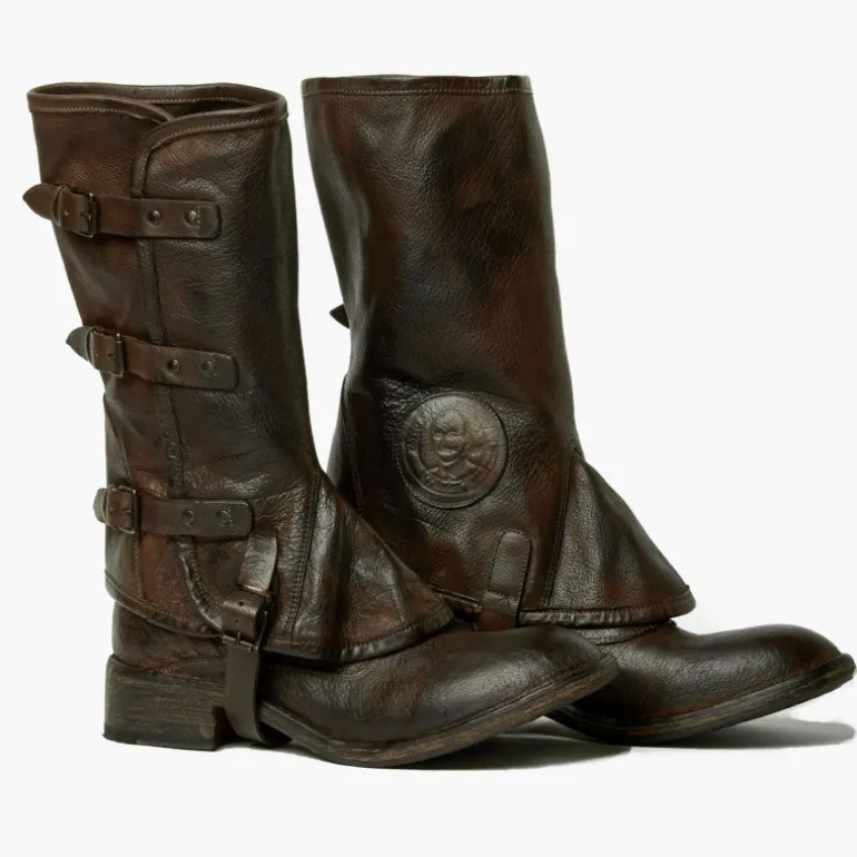 Getry na obuwie męskie skórzane "Ghette" BC