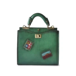 Klasyczna skórzana torebka Damska "Anna Maria Luisa de' Medici"