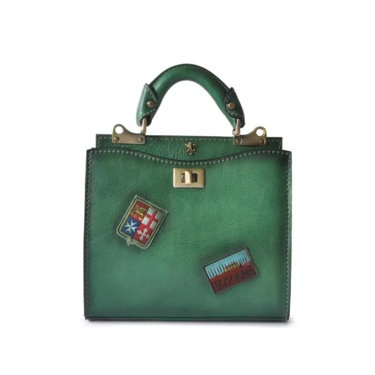 Klasyczna skórzana torebka Damska "Anna Maria Luisa de' Medici"