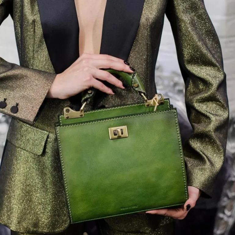 Klasyczna skórzana torebka Damska "Anna Maria Luisa de' Medici"