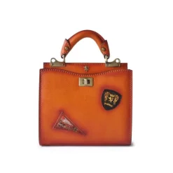 Klasyczna skórzana torebka Damska "Anna Maria Luisa de' Medici"