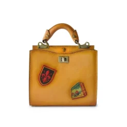 Klasyczna skórzana torebka Damska "Anna Maria Luisa de' Medici"