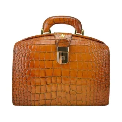 Klasyczna torebka Damska skórzana z tłoczonym wzorem. "Miss Brunelleschi" K120/29