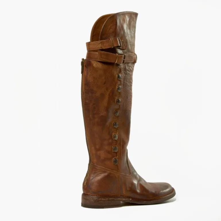 Kozaki Damskie Skórzane "Montenero"