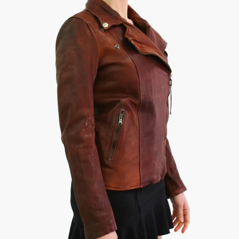 Kurtka skórzana Damska "Chiodo" BR