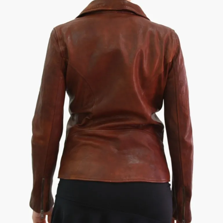 Kurtka skórzana Damska "Chiodo" BR