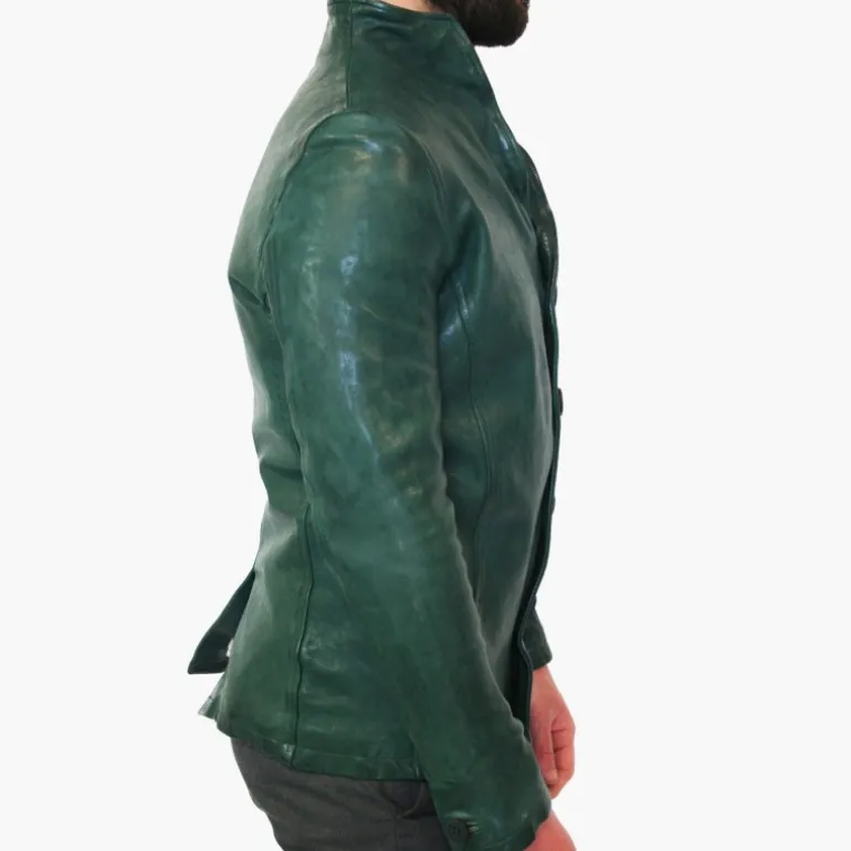 Kurtka skórzana męska "Bottoni"