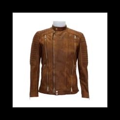 Kurtka skórzana męska "Moto" BR