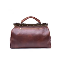 Lekarska torba damska z prawdziwej włoskiej skóry, model Old America BR