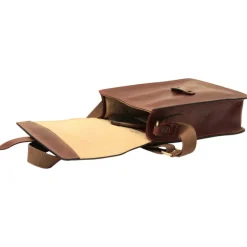 Listonoszka skórzana męska "Wolsztyn" Brązowy