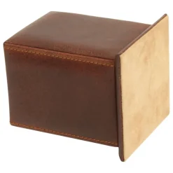 Luksusowy pojemnik skórzany na długopisy