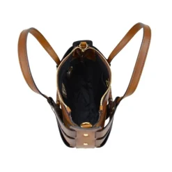 Mała elegancka Listonoszka skórzana na łańcuszku. "Simona"