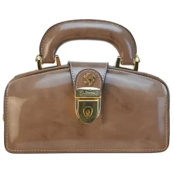 Mała elegancka skórzana listonoszka. "Lady Brunelleschi" R120/M