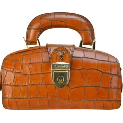 Mała elegancka skórzana listonoszka. "Lady Brunelleschi" K120/M