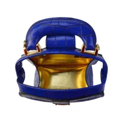 Mała elegancka skórzana listonoszka. "Lady Brunelleschi" K120/18