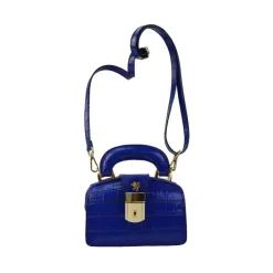 Mała elegancka skórzana listonoszka. "Lady Brunelleschi" K120/18