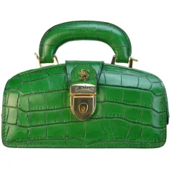 Mała elegancka skórzana listonoszka. "Lady Brunelleschi" K120/M