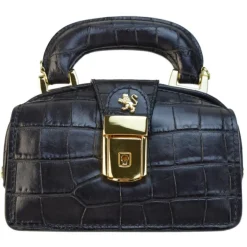 Mała elegancka skórzana listonoszka. "Lady Brunelleschi" K120/18