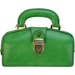 Mała elegancka skórzana listonoszka. "Lady Brunelleschi" R120/M