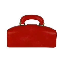 Mała elegancka skórzana torebka na rączce.  "Lady Brunelleschi" R120/N