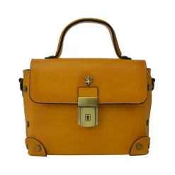 Mała elegancka torebka Damska na rączce z włoskiej skóry. "Buti" B330P