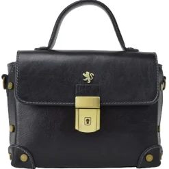 Mała elegancka torebka Damska na rączce z włoskiej skóry. "Buti" B330P