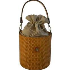 Mała elegancka torebka na łańcuszku. "Secchiello" T335