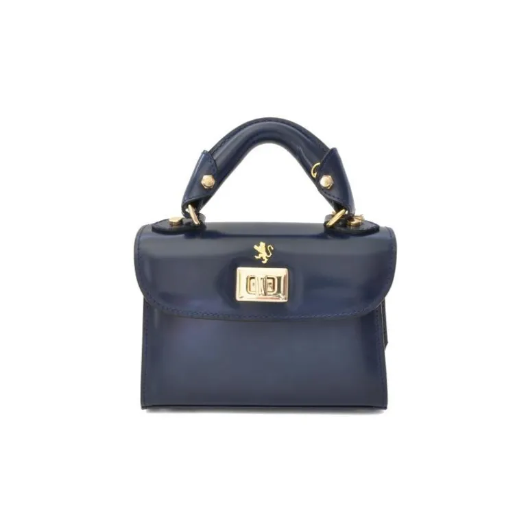 Mała elegancka torebka skórzana na rączce "Lucignano" R280/20