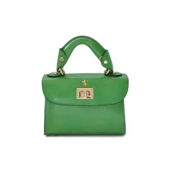 Mała elegancka torebka skórzana na rączce "Lucignano" R280/20