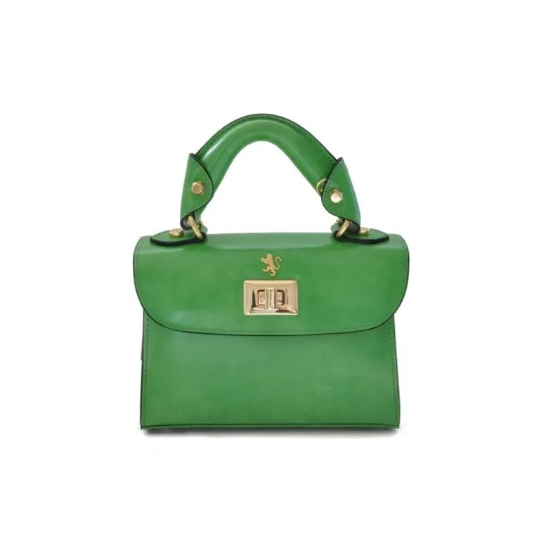 Mała elegancka torebka skórzana na rączce "Lucignano" R280/20