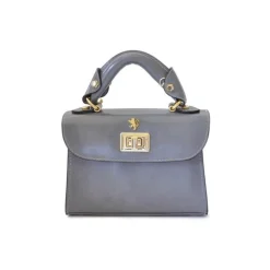 Mała elegancka torebka skórzana na rączce "Lucignano" R280/20