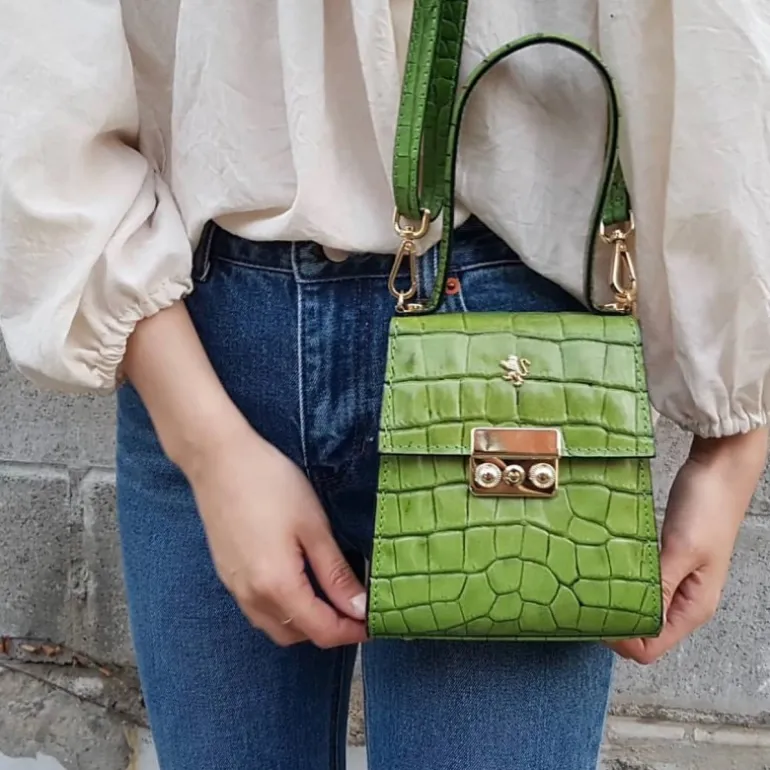 Mała i lekka listonoszka damska skórzana "Artemisia" K299/22