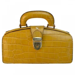 Mała torebka skórzana z tłoczonym wzorem "Lady Brunelleschi" K120/N