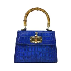 Mała torebka skórzana z wzorem "Castalia" K298/26